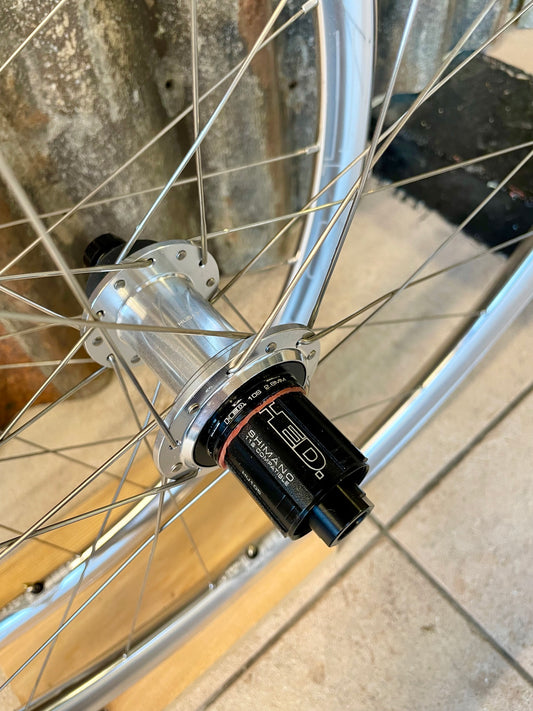 HED Emporia GA Pro Silver Limited Edition Shimano HG Freehub